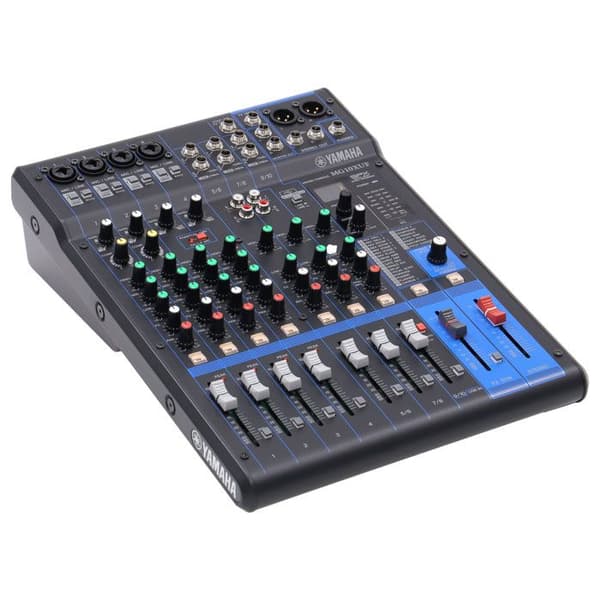 Mixer - YAMAHA - MG10X - 10 kanaler - Fader - Svart