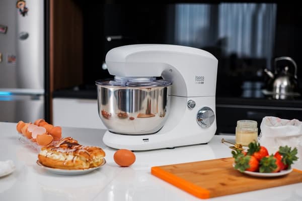 EASY COOK ENKEL VIT matberedare, 1400W