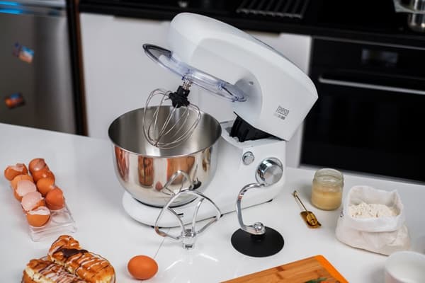 EASY COOK ENKEL VIT matberedare, 1400W