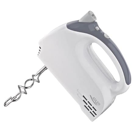 Adler | AD 4201 g | Blander | Håndmixer | 300W | Antal hastigheder 5 | Turbo-tilstand | hvid