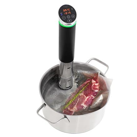 Adler | AD 6415 | Sous Vide Slow Cooker | Skålens kapacitet L | 1000W | Antal hastigheter | Skaftmaterial | Svart/rostfritt stål