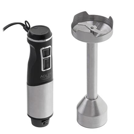 Adler | Stavblender | AD 4628 | Stavblender | 1900 W | Antal hastigheder 1 | Turbo-tilstand | Isknusning | Rustfrit stål/sort