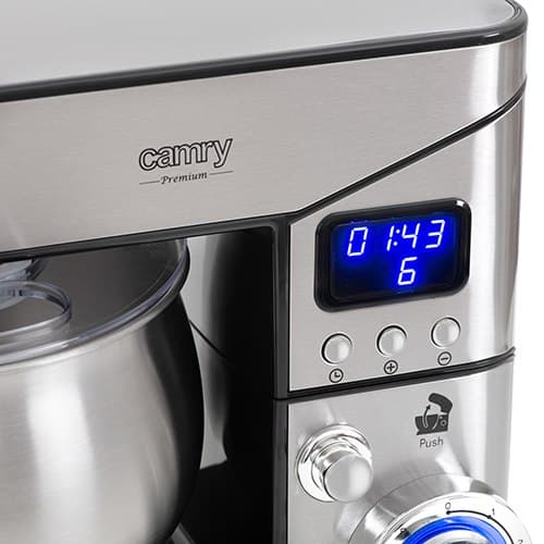 Camry | CR 4223 | Planetarisk foodprocessor | Antal hastigheder 6 | Skålekapacitet 5 L | 2000 W | Sølv