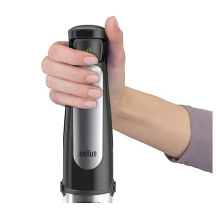 Braun | MQ7000X MultiQuick Immersion | 1000W | Stavblender | Stavblender | Antal hastigheder 2 | Sort/rustfrit stål