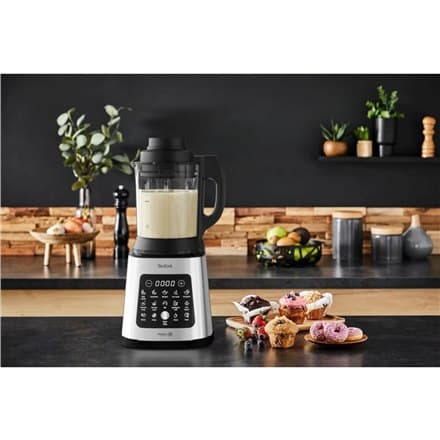 TEFAL | Blender | BL83SD30 | Bordplade | 1400 W | Krukkemateriale Glas | Krukkekapacitet 1,75 L | Isknusning | Sølv