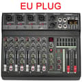 Miniatyrbild 2 av 2: Ljudmixer, 4 kanaler, 7-bands EQ, USB-anslutning, EU-kontakt