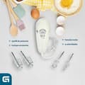 Miniatyrbild 3 av 3: Blender-Mixer Grunkel AM-350TURB05BOWL 350 W Vit 1 L 2 L