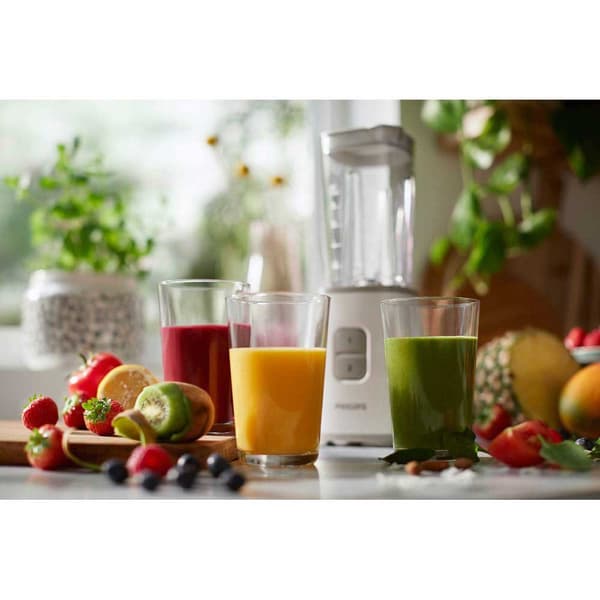 Philips Daily Collection Hr2602/00 Blender 1l Hvid One Size / EU Plug