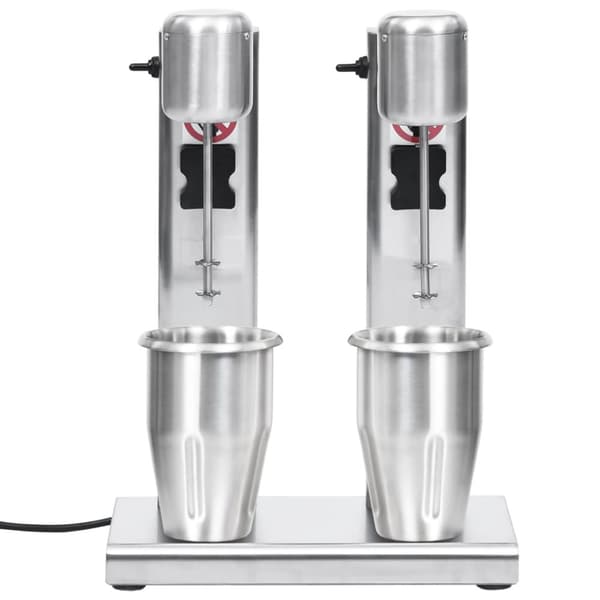 vidaXL Pirtelökone kahdella kupilla ruostumaton teräs 2 l -  Sekoittimet & blenderit