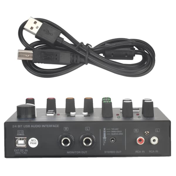 Ekstern lydkort, 5 kanaler input, driver-fri, UC88