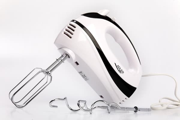 Adler AD 4205 Handmixer Svart, Vit 300 W