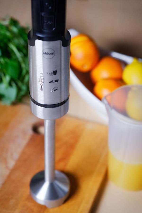 ELDOM Blender JAX, 1000 W, metallikärki, nopeudensäätö, turbo