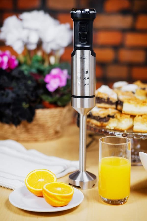 ELDOM Blender JAX, 1000 W, metallikärki, nopeudensäätö, turbo
