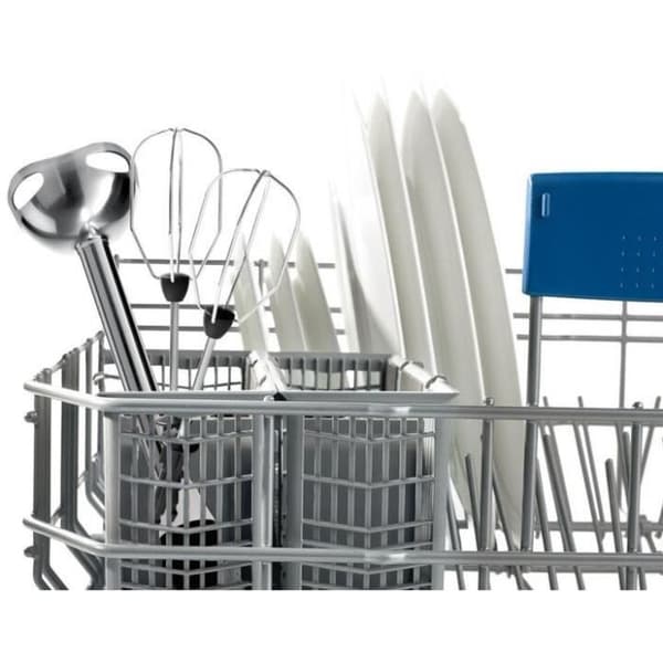 BOSCH ErgoMixx 600W stavmixer - Vit/Grå - 12 hastigheter + turbo - Minihackare ingår