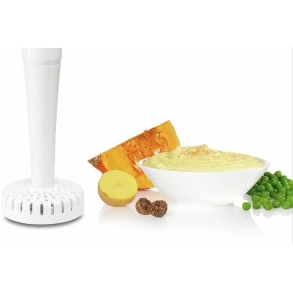 Stavmixer - BOSCH - MSM66155 - Vit / grå - Effekt: 600 Watt - Kraftfull mixer: 11200 rpm