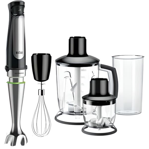 Braun MQ 7045X 1000W stavmixer Svart