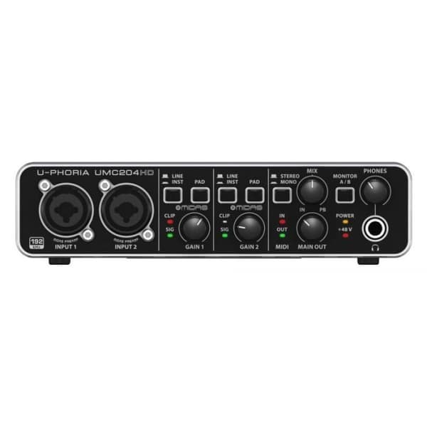 Behringer UMC204HD extra musikutrustning - 27000444