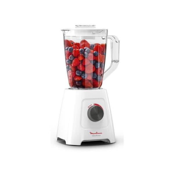 Blender Moulinex Blendforce 600W 2L - Vit - Mixerskål - Pulsfunktion