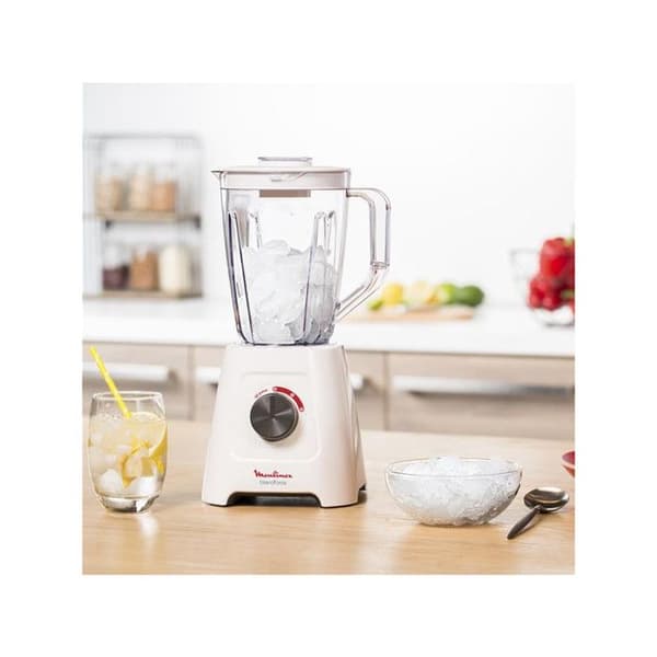 Blender Moulinex Blendforce 600W 2L - Vit - Mixerskål - Pulsfunktion