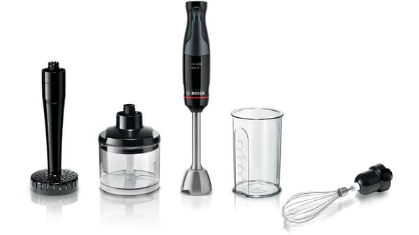 Bosch Serie 4 MSM4B623 blender 0,6 L Dykblender 1000 W Antracit, Transparent