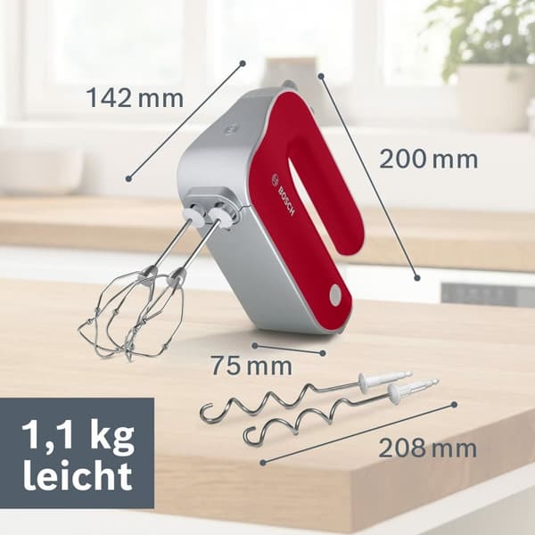 Blender-Mixer BOSCH MFQ40303 Röd 500 W 500W