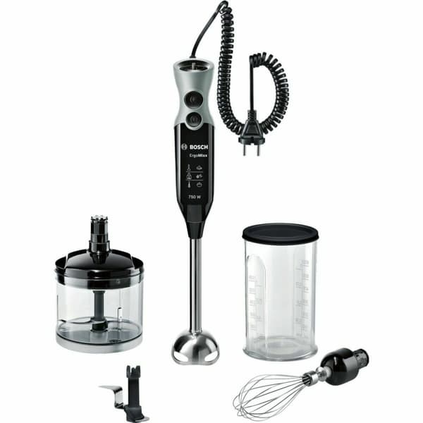 Sauvasekoitin BOSCH MSM67170 Musta Hopeinen 750 W