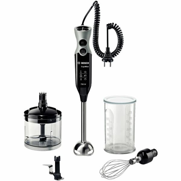 Sauvasekoitin BOSCH MSM67170 Musta Hopeinen 750 W