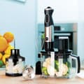 Miniatyrbild 2 av 9: Stavmixer Eldom BL220 Silvrig 1000 W