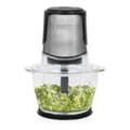 Miniatyrbillede 2 af 8: Kødhakker Princess 221051 Picadora Sort Glas Rustfrit stål 300 W 1 L