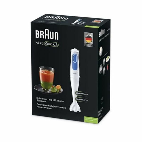 Mixer Braun MQ 3000 Smoothie Vit Vit/Blå 700 W