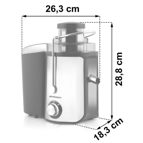 Mehulinko 600W BD-750 Berdsen musta