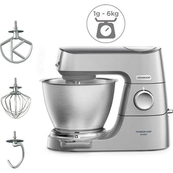 Matberedare - KENWOOD - KVC65.001SI - 1200 W - Titanium - 230 V