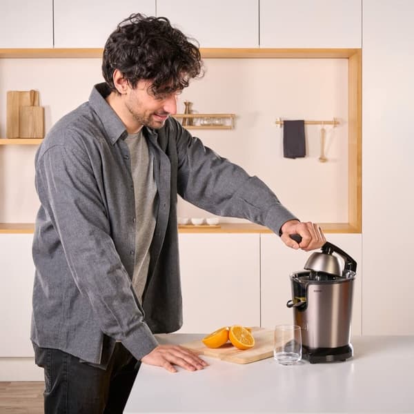 Elektrisk juicer Black & Decker ES9240080B Sort Grå 350 W 650 ml