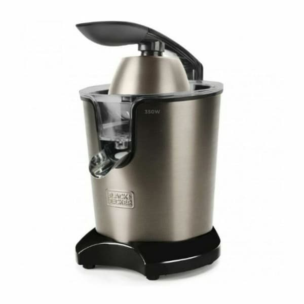 Elektrisk juicer Black & Decker ES9240080B Sort Grå 350 W 650 ml