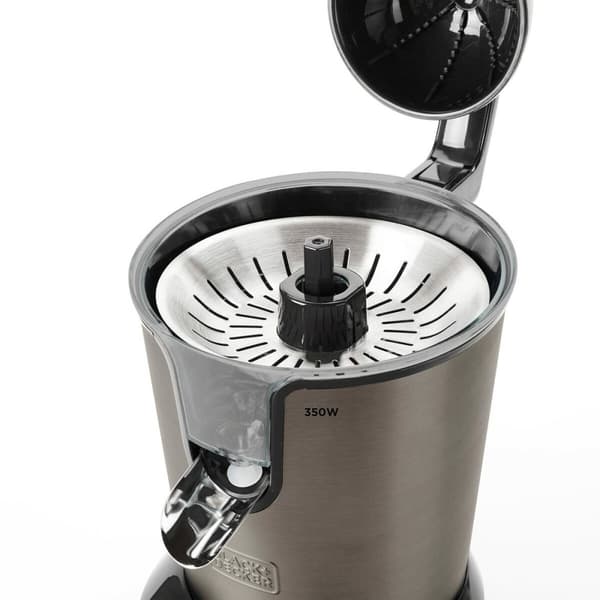Elektrisk Juicepress Black & Decker ES9240080B Svart Grå 350 W 650 ml