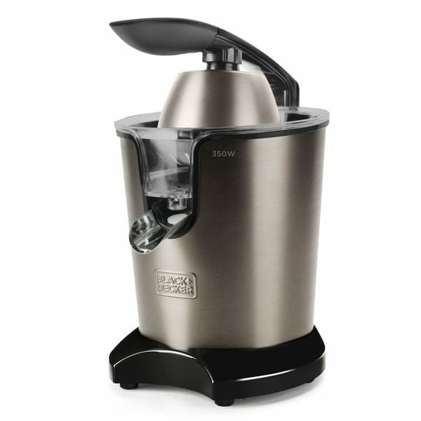 Elektrisk Juicepress Black & Decker ES9240080B Svart Grå 350 W 650 ml