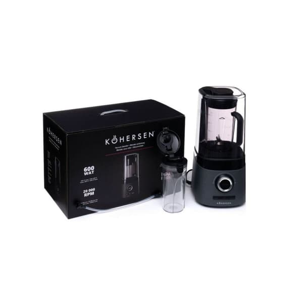 Glasmixer Kohersen 71097 Antracitgrå 600 W 80 kpa 600 ml