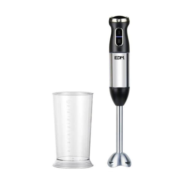 Håndblender EDM 07645 Sort Sølvfarvet 600 W