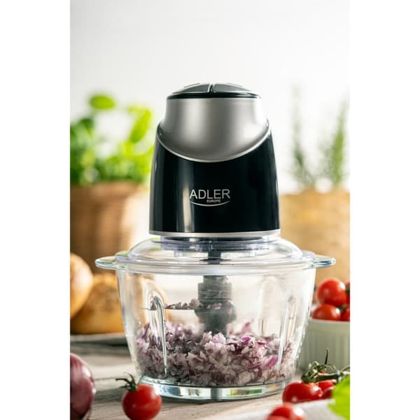 Kop-blender Adler AD 4082 Sort Grå Gennemsigtig 300 W 1,2 L