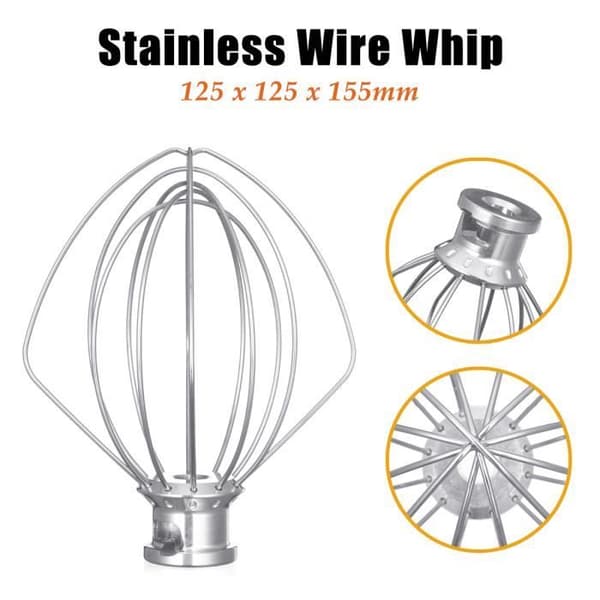 Metallvisp - KitchenAid - Elektrisk trådvisp Mixerkulhuvud Fleranvändbar Pr K45WW 9704329