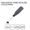 Miniatyrbild 4 av 6: Mjölkskummare med batterier Fackelmann