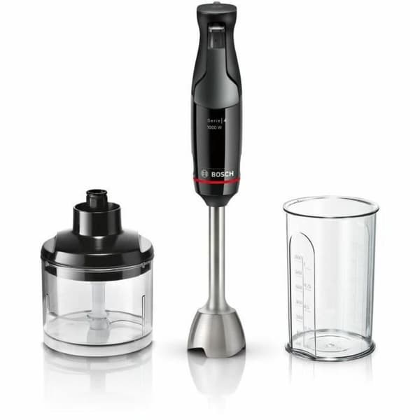 Håndblender BOSCH MSM4B620 Sort Sølvfarvet 1000 W
