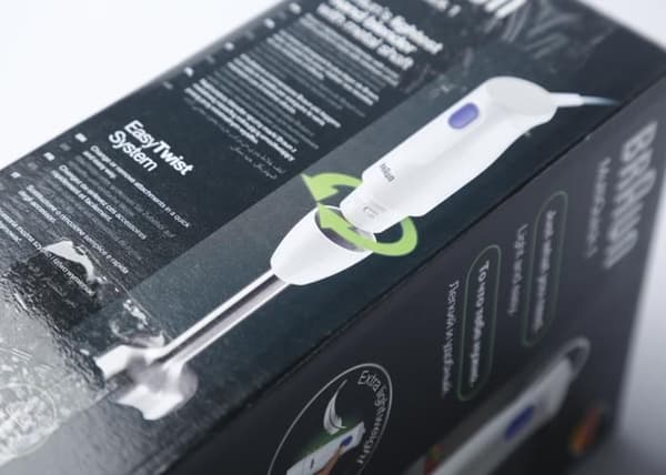 Stavmixer - BRAUN - MultiQuick 1 MQ10.001M - 450 W - Blå - Lätt och lätt att använda
