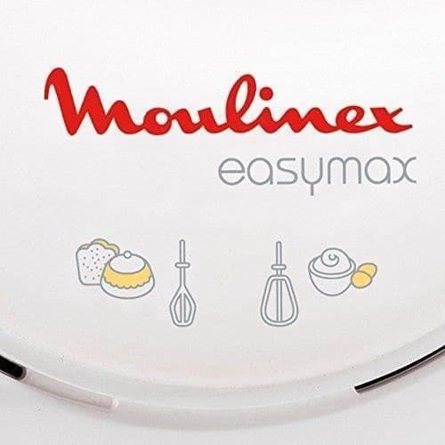 MOULINEX EasyMax Elblandare, 200 W, 5 hastigheter, 2 uppsättningar rostfria vispar, Kompakt, Ergonomisk ABM11A30
