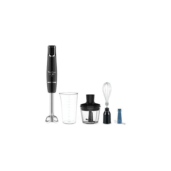 Handblender - MOULINEX - Infiny Force - 1000 W - 4 titanblad - Svart
