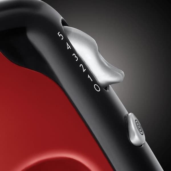Elblandare - RUSSELL HOBBS - Desire 24670-56 - 350 W - 5 hastigheter + Turbo - Röd / Svart