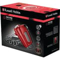 Miniatyrbild 2 av 4: Elblandare - RUSSELL HOBBS - Desire 24670-56 - 350 W - 5 hastigheter + Turbo - Röd / Svart