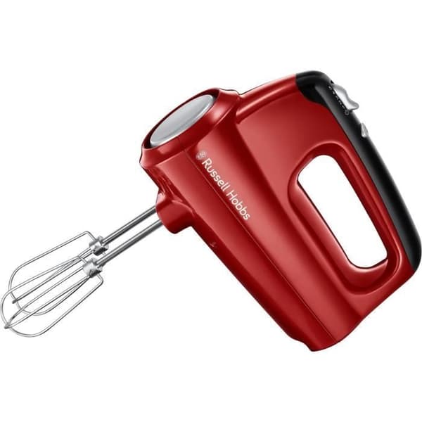 Elblandare - RUSSELL HOBBS - Desire 24670-56 - 350 W - 5 hastigheter + Turbo - Röd / Svart