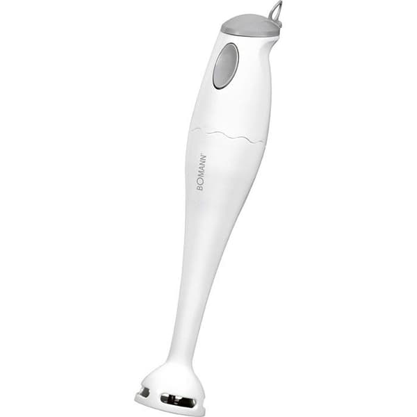 Stavmixer - BOMANN - SM 354 CB - 180 Watt - Vit - Ergonomiskt handtag - Blandningsbägare