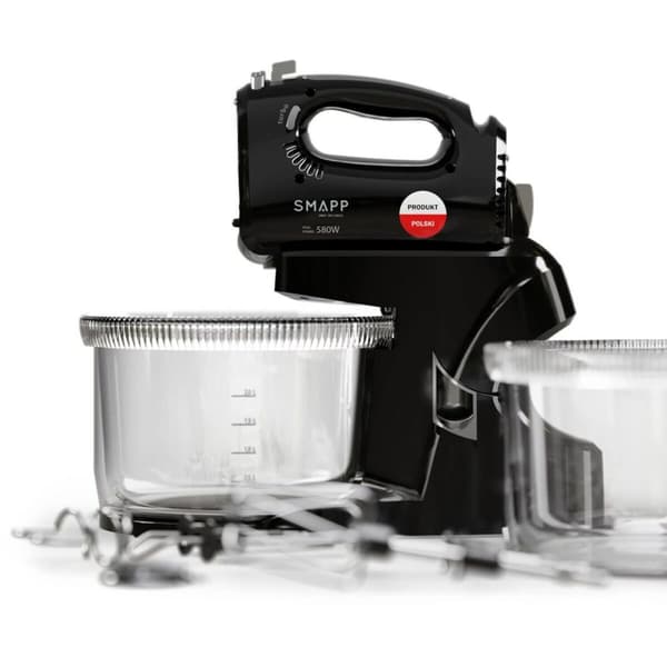 Vispar SMAPP 451.88 CZARNY Rostfritt stål